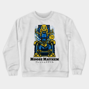 Moose Mayhem King Chair Crewneck Sweatshirt